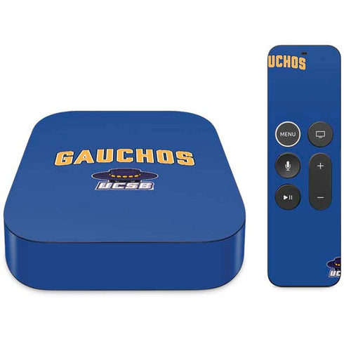 University of California-Santa Barbara Gauchos Apple TV Skin